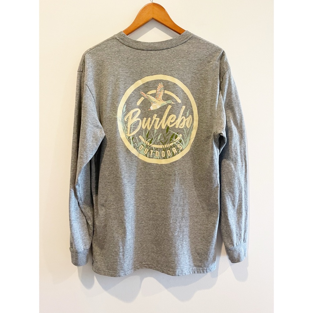 Burlebo Outdoors Circle Men’s Long Sleeve T Shirt